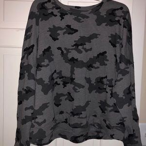 Fabletics Camo Crewneck